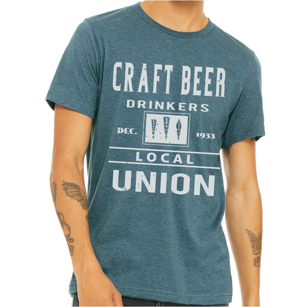 Unisex Craft Beer Drinkers Union T-Shirt