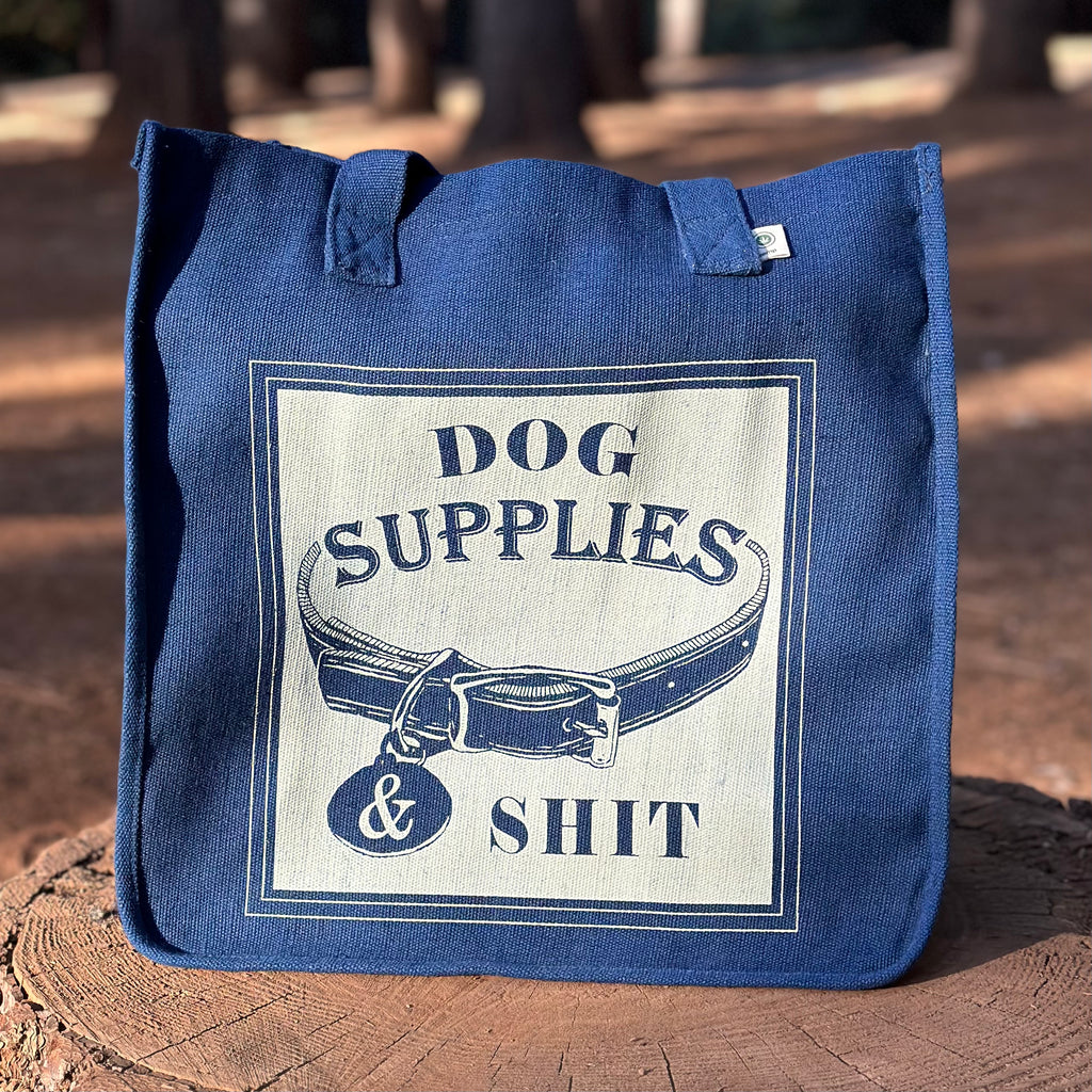 "Dog Supplies and Shit"  Hemp Tote Bag