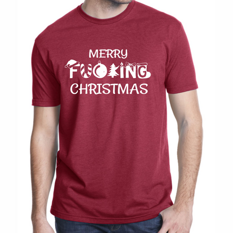 Unisex Merry Fucking Christmas T-Shirt