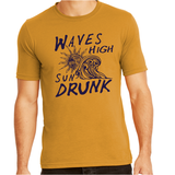 Unisex Waves High Sun Drunk T-Shirt